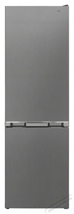 SHARP SJ-FBB04DTXLE-EU alulfagyaszt&oacute;s hűtőszekr&eacute;ny, 268L, Inox Konyhai term&eacute;kek - Hűtő, fagyaszt&oacute; (szabadon&aacute;ll&oacute;) - Alulfagyaszt&oacute;s kombin&aacute;lt hűtő - 529183
