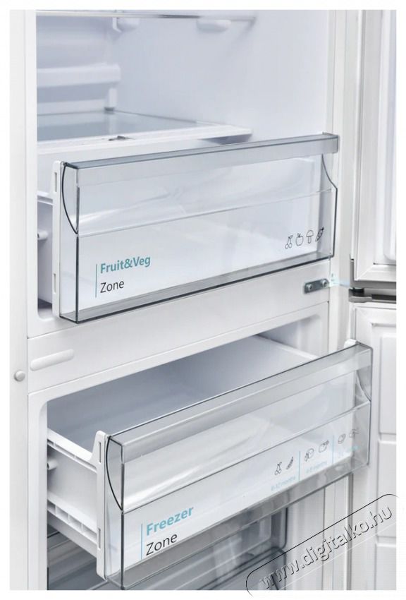 SHARP SJ-FBB04DTXLE-EU alulfagyaszt&oacute;s hűtőszekr&eacute;ny, 268L, Inox Konyhai term&eacute;kek - Hűtő, fagyaszt&oacute; (szabadon&aacute;ll&oacute;) - Alulfagyaszt&oacute;s kombin&aacute;lt hűtő - 529183