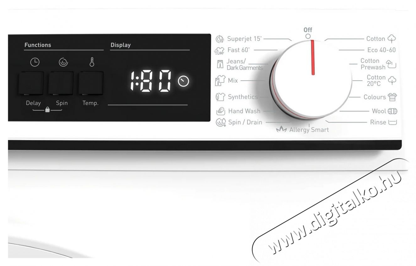 SHARP ES-NFA814BWNNA-EE el&ouml;lt&ouml;ltős mos&oacute;g&eacute;p (8kg, 1400 fordulat) H&aacute;ztart&aacute;s / Otthon / K&uuml;lt&eacute;r - Mos&oacute;g&eacute;p / sz&aacute;r&iacute;t&oacute;g&eacute;p - El&ouml;lt&ouml;ltős norm&aacute;l (60cm-ig) mos&oacute;g&eacute;p - 530953