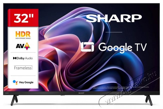SHARP 32HF2265E 80cm-es HD Ready LED Google TV Telev&iacute;zi&oacute;k - LED telev&iacute;zi&oacute; - 720p HD Ready felbont&aacute;s&uacute; - 531468
