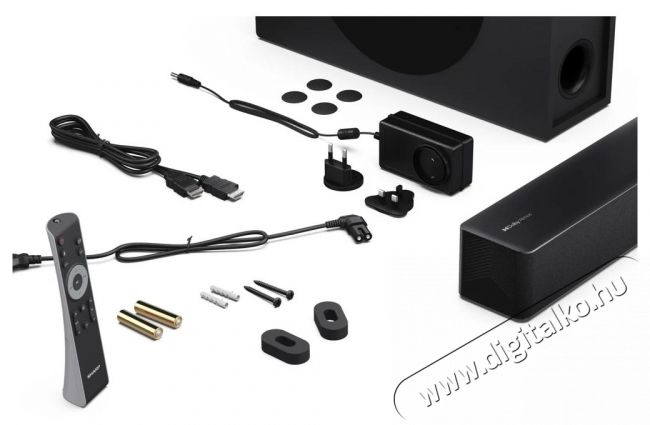 SHARP HT-SBW310 2.1 Dolby Atmos(R)   DTS Virtual X(R) hangprojektor v&eacute;kony vezet&eacute;k n&eacute;lk&uuml;li m&eacute;lynyom&oacute; Audio-Video / Hifi / Multim&eacute;dia - Hangprojektor / soundbar - M&eacute;lyl&aacute;d&aacute;val - 530967