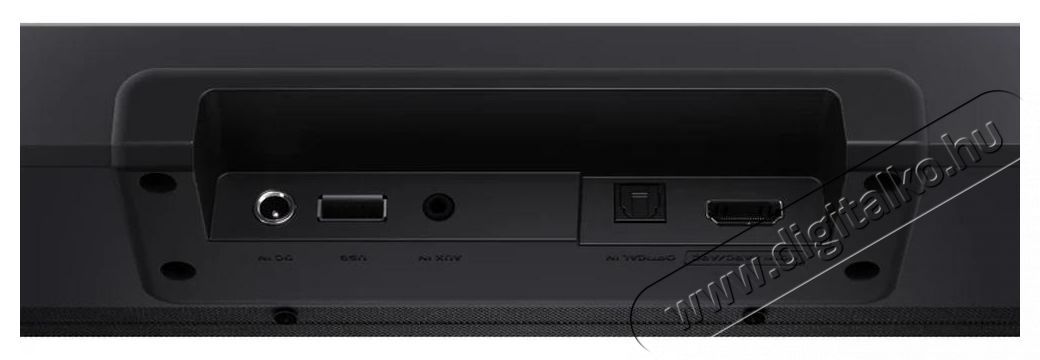 SHARP HT-SBW320 2.1 Dolby Atmos   DTS X hangprojektor vezet&eacute;k n&eacute;lk&uuml;li m&eacute;lynyom&oacute;val fekete Audio-Video / Hifi / Multim&eacute;dia - Hangprojektor / soundbar - M&eacute;lyl&aacute;d&aacute;val - 530968