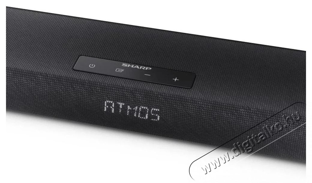 SHARP HT-SBW320 2.1 Dolby Atmos   DTS X hangprojektor vezet&eacute;k n&eacute;lk&uuml;li m&eacute;lynyom&oacute;val fekete Audio-Video / Hifi / Multim&eacute;dia - Hangprojektor / soundbar - M&eacute;lyl&aacute;d&aacute;val - 530968