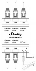 SHELLY LAN Switch Iroda &eacute;s sz&aacute;m&iacute;t&aacute;stechnika - H&aacute;l&oacute;zat - Switch - 521472