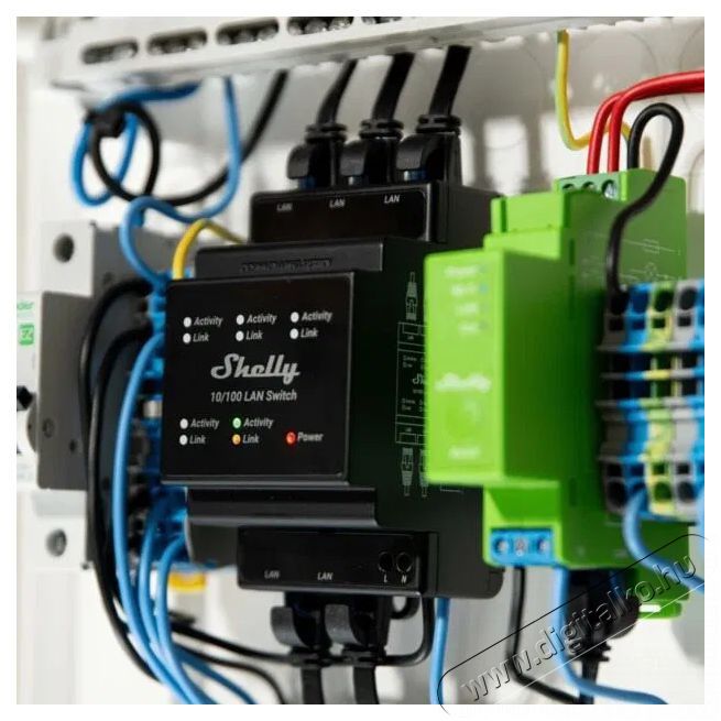 SHELLY LAN Switch Iroda &eacute;s sz&aacute;m&iacute;t&aacute;stechnika - H&aacute;l&oacute;zat - Switch - 521472
