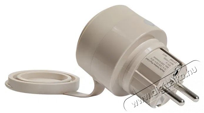 SHELLY Outdoor Plug S Gen3 H&aacute;ztart&aacute;s / Otthon / K&uuml;lt&eacute;r - Okos otthon - Okos konnektor - 521474