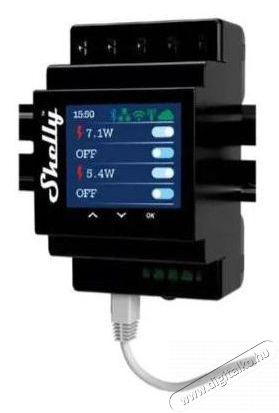 SHELLY Pro 4PM, 4-szeres kapcsol&oacute;modul DIN-s&iacute;nre, LAN, WiFi, Bluetooth &Uacute;jdons&aacute;gok - &Uacute;j term&eacute;kek - 521488