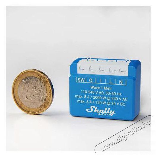 SHELLY Wave 1 Mini, kapcsol&oacute;modul, Z-Wave &Uacute;jdons&aacute;gok - &Uacute;j term&eacute;kek - 521492