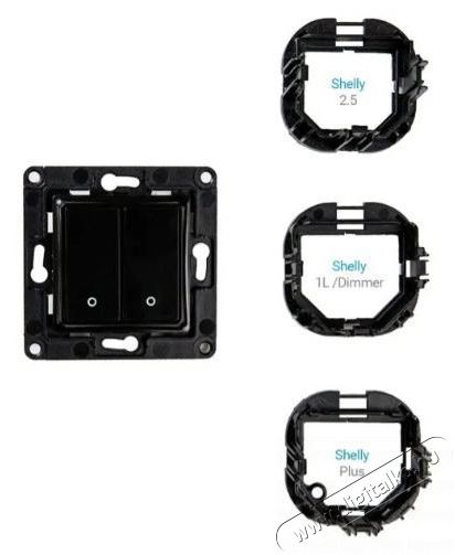 SHELLY WS2, 2 gombos, keret n&eacute;lk&uuml;l, fekete &Uacute;jdons&aacute;gok - &Uacute;j term&eacute;kek - 521506