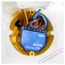 SHELLY Gen4 1, kapcsol&oacute; modul, Wi-Fi H&aacute;ztart&aacute;s / Otthon / K&uuml;lt&eacute;r - Okos otthon - Kieg&eacute;sz&iacute;tő - 521469