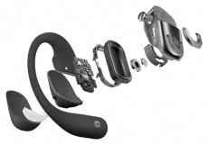 Shokz OpenFit 2 Plus True Wireless Bluetooth fekete f&uuml;lhallgat&oacute; Audio-Video / Hifi / Multim&eacute;dia - F&uuml;l &eacute;s Fejhallgat&oacute;k - F&uuml;lhallgat&oacute; - 506205