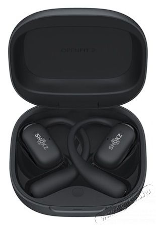 Shokz OpenFit 2 True Wireless Bluetooth fekete f&uuml;lhallgat&oacute; Audio-Video / Hifi / Multim&eacute;dia - F&uuml;l &eacute;s Fejhallgat&oacute;k - F&uuml;lhallgat&oacute; - 506203