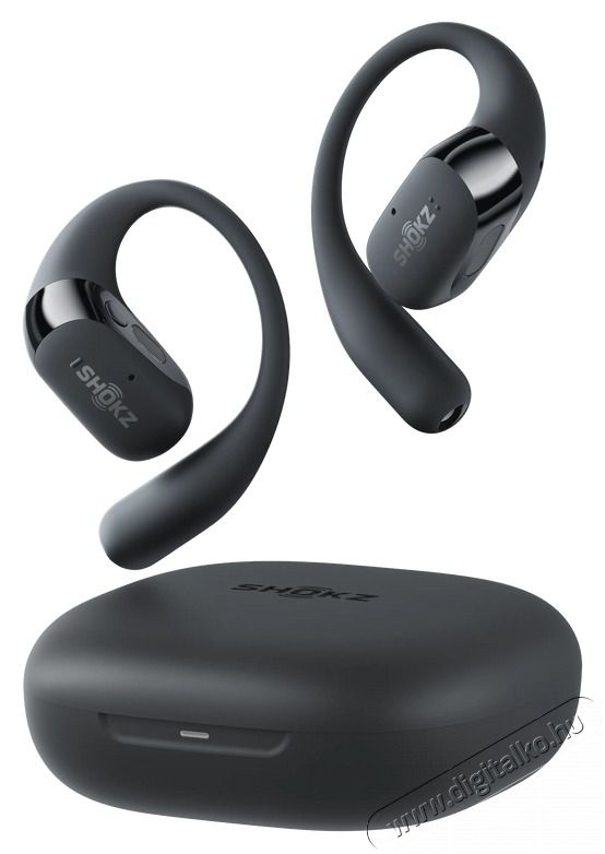 Shokz OpenFit 2 True Wireless Bluetooth fekete f&uuml;lhallgat&oacute; Audio-Video / Hifi / Multim&eacute;dia - F&uuml;l &eacute;s Fejhallgat&oacute;k - F&uuml;lhallgat&oacute; - 506203