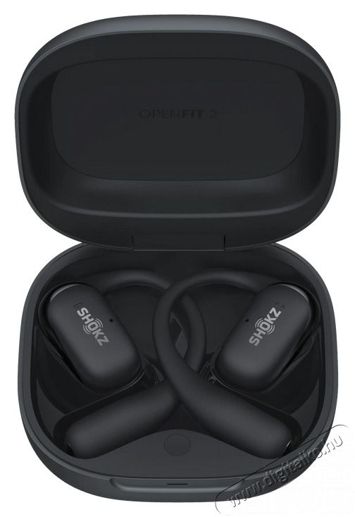 Shokz OpenFit 2 True Wireless Bluetooth fekete f&uuml;lhallgat&oacute; Audio-Video / Hifi / Multim&eacute;dia - F&uuml;l &eacute;s Fejhallgat&oacute;k - F&uuml;lhallgat&oacute; - 506203