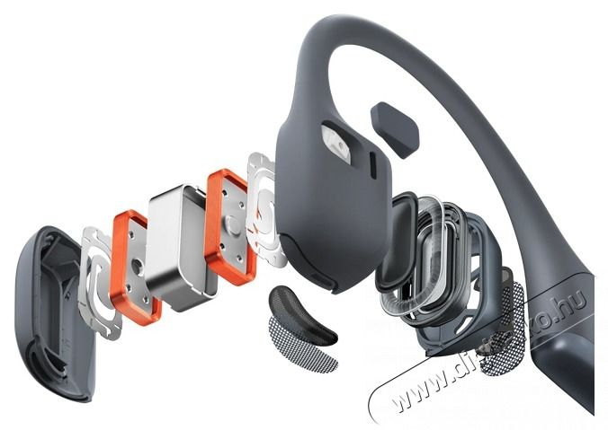 Shokz OpenRun Pro2 Pr&eacute;mium csontvezet&eacute;ses Bluetooth fekete Open-Ear sport fejhallgat&oacute; Audio-Video / Hifi / Multim&eacute;dia - F&uuml;l &eacute;s Fejhallgat&oacute;k - Fejhallgat&oacute; - 508002
