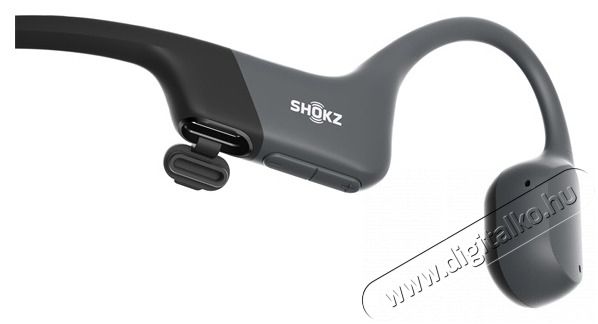 Shokz OpenRun USB-C csontvezet&eacute;ses Bluetooth fekete Open-Ear sport fejhallgat&oacute; Audio-Video / Hifi / Multim&eacute;dia - F&uuml;l &eacute;s Fejhallgat&oacute;k - Fejhallgat&oacute; - 507859