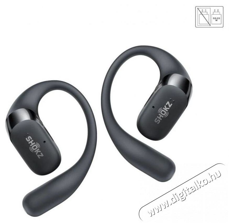 Shokz OpenFit 2+, fekete Audio-Video / Hifi / Multim&eacute;dia - F&uuml;l &eacute;s Fejhallgat&oacute;k - F&uuml;lhallgat&oacute; - 510229