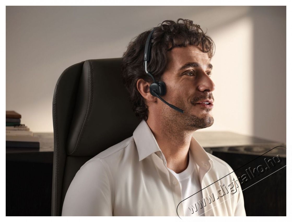 Shokz Openmeet fekete vezet&eacute;k n&eacute;lk&uuml;li Open-Ear headset Mobil / Kommunik&aacute;ci&oacute; / Smart - Mobiltelefon kieg&eacute;sz&iacute;tő / tok - Headset - 514478