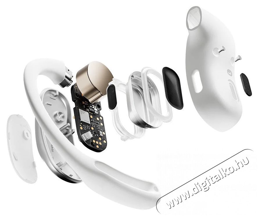 Shokz OpenFit Air. True Wireless Bluetooth feh&eacute;r sport f&uuml;lhallgat&oacute; Audio-Video / Hifi / Multim&eacute;dia - F&uuml;l &eacute;s Fejhallgat&oacute;k - F&uuml;lhallgat&oacute; - 499980