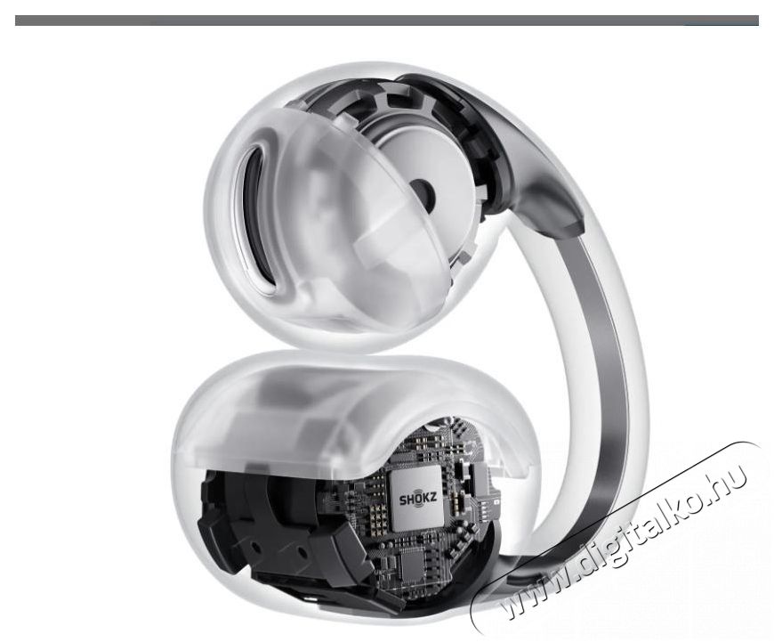 Shokz OpenDots ONE, fekete Audio-Video / Hifi / Multim&eacute;dia - F&uuml;l &eacute;s Fejhallgat&oacute;k - F&uuml;lhallgat&oacute; - 525969