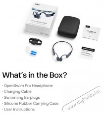 Shokz OpenSwim Pro, sz&uuml;rke F&uuml;lhallgat&oacute; Audio-Video / Hifi / Multim&eacute;dia - F&uuml;l &eacute;s Fejhallgat&oacute;k - F&uuml;lhallgat&oacute; - 530020