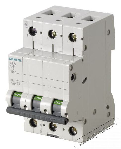 Siemens 5SL6325-7 6KA 3P C 25A kismegszak&iacute;t&oacute; H&aacute;ztart&aacute;s / Otthon / K&uuml;lt&eacute;r - Szersz&aacute;m - &Aacute;ramfejlesztő - 388861