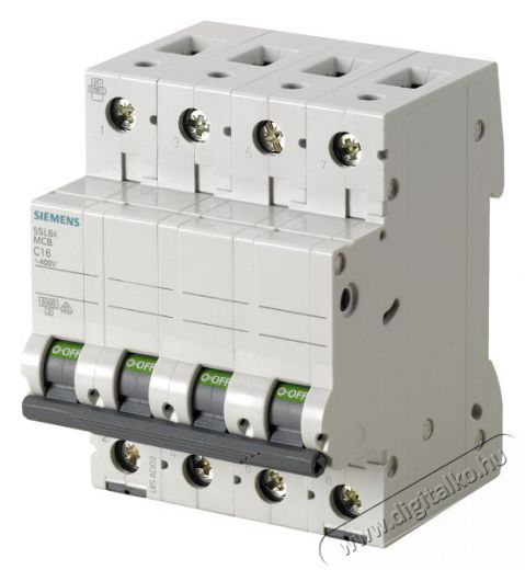 Siemens 5SL6410-7 6KA 4P C 10A kismegszak&iacute;t&oacute; H&aacute;ztart&aacute;s / Otthon / K&uuml;lt&eacute;r - Szersz&aacute;m - &Aacute;ramfejlesztő - 388912