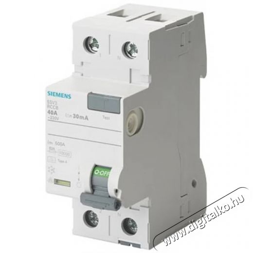 Siemens 5SV3312-6 &Aacute;VK A 25/2 30MA 2 MODUL v&eacute;dőkapcsol&oacute; H&aacute;ztart&aacute;s / Otthon / K&uuml;lt&eacute;r - Szersz&aacute;m - &Aacute;ramfejlesztő - 388998