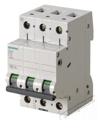 Siemens 5SL6316-7 6KA 3P C 16A kismegszak&iacute;t&oacute; H&aacute;ztart&aacute;s / Otthon / K&uuml;lt&eacute;r - Szersz&aacute;m - &Aacute;ramfejlesztő - 388850