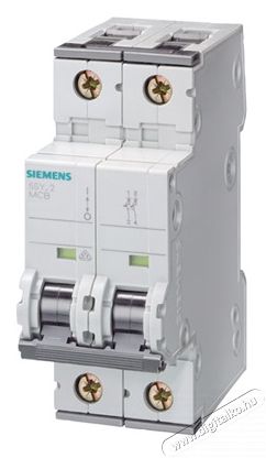 Siemens 5SY5205-7 440V DC, 400V Ac 10kA 2P C kismegszak&iacute;t&oacute; H&aacute;ztart&aacute;s / Otthon / K&uuml;lt&eacute;r - Vil&aacute;g&iacute;t&aacute;s / elektromoss&aacute;g - H&aacute;l&oacute;zati eloszt&oacute; / hosszabb&iacute;t&oacute; / adapter - 457427