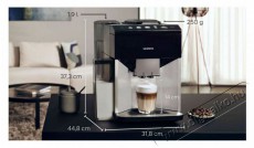 Siemens TQ513R01 fekete automata k&aacute;v&eacute;főző Konyhai term&eacute;kek - K&aacute;v&eacute;főző / k&aacute;v&eacute;&ouml;rlő / kieg&eacute;sz&iacute;tő - Automata k&aacute;v&eacute;főző - 502021