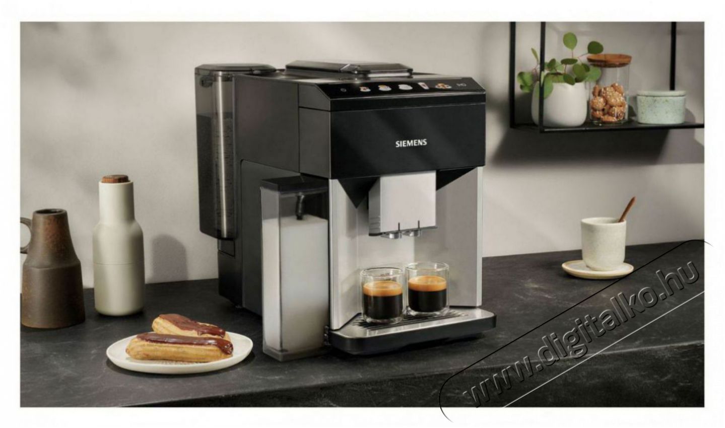 Siemens TQ513R01 fekete automata k&aacute;v&eacute;főző Konyhai term&eacute;kek - K&aacute;v&eacute;főző / k&aacute;v&eacute;&ouml;rlő / kieg&eacute;sz&iacute;tő - Automata k&aacute;v&eacute;főző - 502021