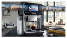 Siemens TQ717R03 fekete automata k&aacute;v&eacute;főző Konyhai term&eacute;kek - K&aacute;v&eacute;főző / k&aacute;v&eacute;&ouml;rlő / kieg&eacute;sz&iacute;tő - Automata k&aacute;v&eacute;főző - 502022