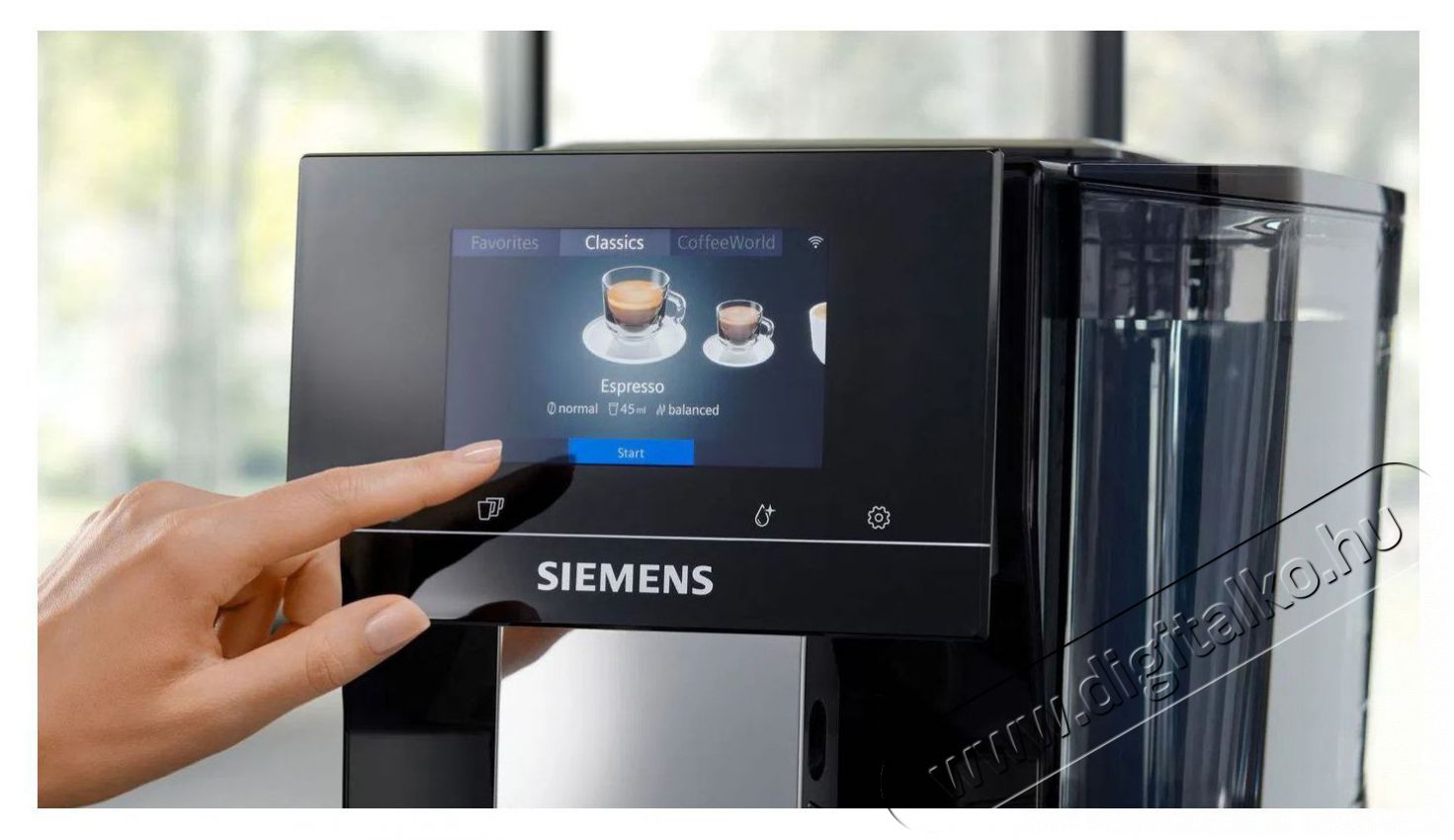 Siemens TP713R09 Konyhai term&eacute;kek - K&aacute;v&eacute;főző / k&aacute;v&eacute;&ouml;rlő / kieg&eacute;sz&iacute;tő - Automata k&aacute;v&eacute;főző - 512840
