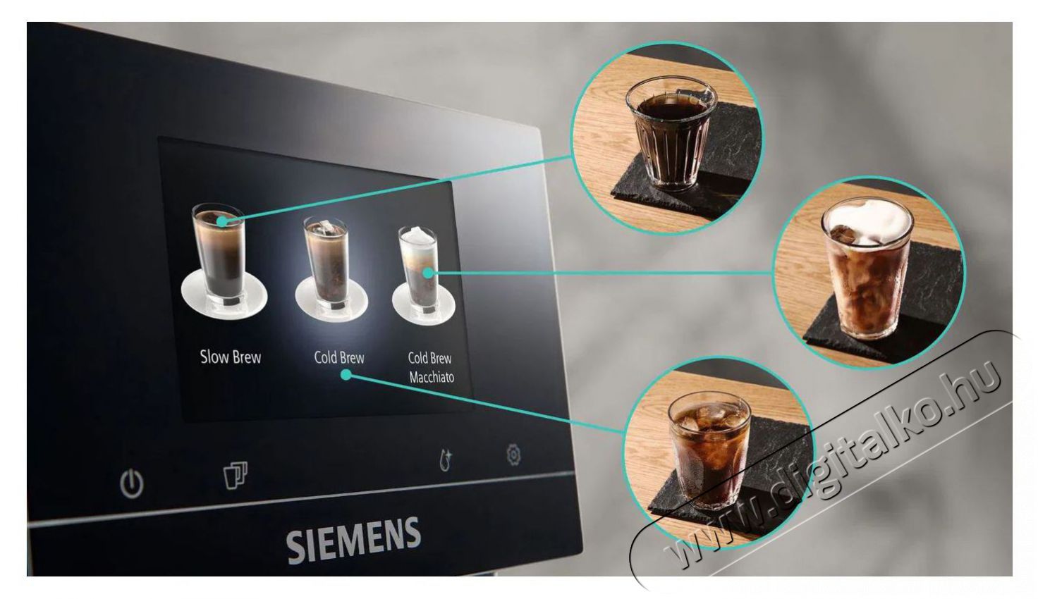Siemens TP713R09 Konyhai term&eacute;kek - K&aacute;v&eacute;főző / k&aacute;v&eacute;&ouml;rlő / kieg&eacute;sz&iacute;tő - Automata k&aacute;v&eacute;főző - 512840