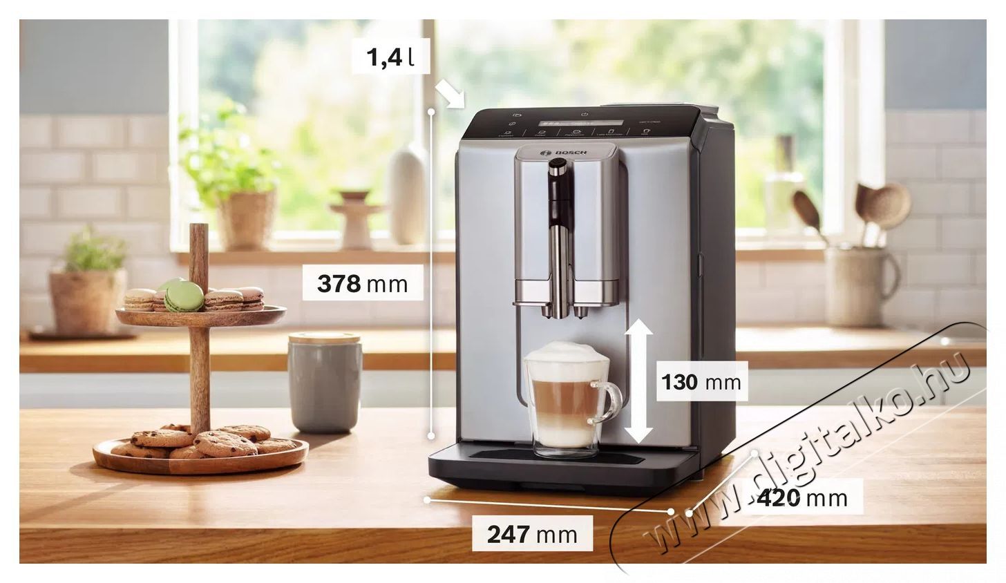 Siemens TIE20301 Konyhai term&eacute;kek - K&aacute;v&eacute;főző / k&aacute;v&eacute;&ouml;rlő / kieg&eacute;sz&iacute;tő - Automata k&aacute;v&eacute;főző - 530022