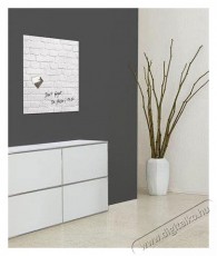 SIGEL Artverum &Uuml;vegt&aacute;bla, feh&eacute;r kő hat&aacute;s&uacute;, 480&times;480&times;15 mm Iroda &eacute;s sz&aacute;m&iacute;t&aacute;stechnika - Egy&eacute;b sz&aacute;m&iacute;t&aacute;stechnikai term&eacute;k - 518448