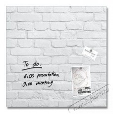 SIGEL Artverum &Uuml;vegt&aacute;bla, feh&eacute;r kő hat&aacute;s&uacute;, 480&times;480&times;15 mm - Iroda &eacute;s sz&aacute;m&iacute;t&aacute;stechnika - Egy&eacute;b sz&aacute;m&iacute;t&aacute;stechnikai term&eacute;k - 518448