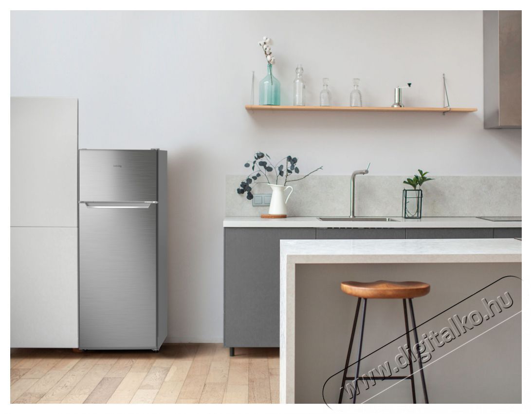 Siguro TF-J240S Fresh Hűtőszekr&eacute;ny Konyhai term&eacute;kek - Hűtő, fagyaszt&oacute; (szabadon&aacute;ll&oacute;) - Fel&uuml;lfagyaszt&oacute;s kombin&aacute;lt hűtő - 500672