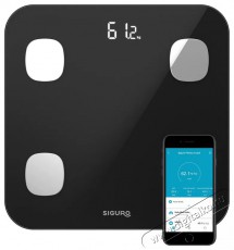 Siguro SC-S131B Smart Fitness Coach Szem&eacute;lym&eacute;rleg Sz&eacute;ps&eacute;g&aacute;pol&aacute;s / Eg&eacute;szs&eacute;g - M&eacute;rleg - Szem&eacute;ly m&eacute;rleg - 500699