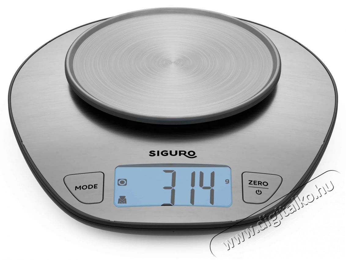 Siguro SC510SS digit&aacute;lis rozsdamentes ac&eacute;l t&aacute;llal Konyhai m&eacute;rleg Konyhai term&eacute;kek - Konyhai m&eacute;rleg - 500701