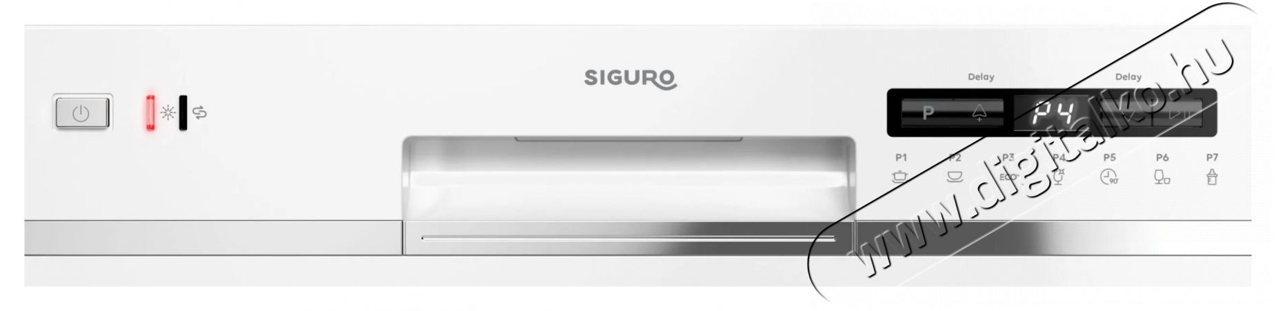 Siguro SGR-DW-T501W Efficlean Mosogat&oacute;g&eacute;p Konyhai term&eacute;kek - Mosogat&oacute;g&eacute;p - Norm&aacute;l (60cm) szabadon&aacute;ll&oacute; mosogat&oacute;g&eacute;p - 500784
