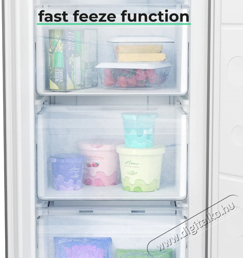 Siguro UF-D241S Ideal Fagyaszt&oacute;szekr&eacute;ny Konyhai term&eacute;kek - Hűtő, fagyaszt&oacute; (szabadon&aacute;ll&oacute;) - Fagyaszt&oacute;szekr&eacute;ny - 502578