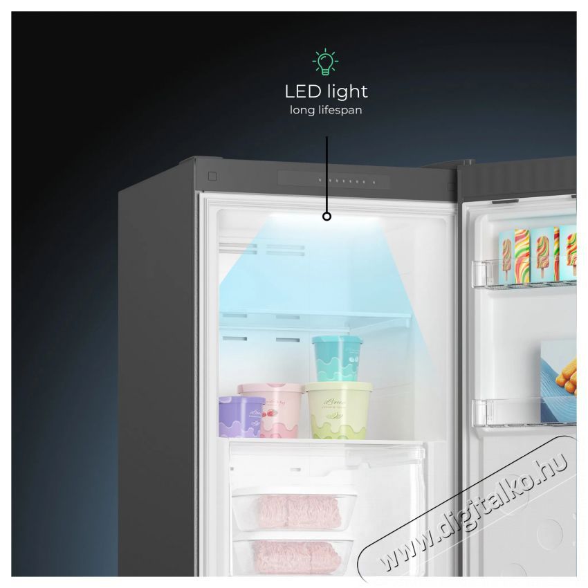 Siguro UF-D241S Ideal Fagyaszt&oacute;szekr&eacute;ny Konyhai term&eacute;kek - Hűtő, fagyaszt&oacute; (szabadon&aacute;ll&oacute;) - Fagyaszt&oacute;szekr&eacute;ny - 502578