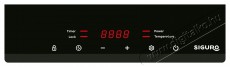 Siguro IC-G180B Smart Cook Pro Solo Konyhai term&eacute;kek - S&uuml;tő-főzőlap, tűzhely (szabadon&aacute;ll&oacute;) - Indukci&oacute;s főzőlap (szabadon&aacute;ll&oacute;) - 504568