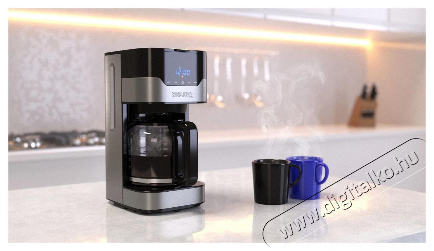 Siguro CM-G650SS Coffee Time Konyhai term&eacute;kek - K&aacute;v&eacute;főző / k&aacute;v&eacute;&ouml;rlő / kieg&eacute;sz&iacute;tő - Filteres k&aacute;v&eacute;főző - 503650