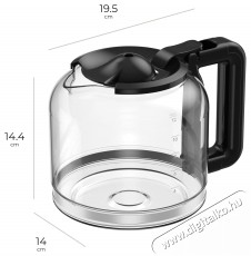 Siguro CM-G650SS Coffee Time Konyhai term&eacute;kek - K&aacute;v&eacute;főző / k&aacute;v&eacute;&ouml;rlő / kieg&eacute;sz&iacute;tő - Filteres k&aacute;v&eacute;főző - 503650