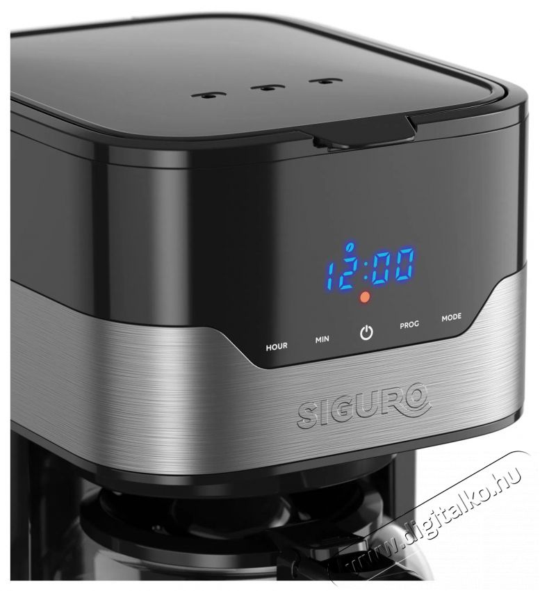 Siguro CM-G650SS Coffee Time Konyhai term&eacute;kek - K&aacute;v&eacute;főző / k&aacute;v&eacute;&ouml;rlő / kieg&eacute;sz&iacute;tő - Filteres k&aacute;v&eacute;főző - 503650