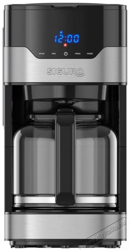 Siguro CM-G650SS Coffee Time Konyhai term&eacute;kek - K&aacute;v&eacute;főző / k&aacute;v&eacute;&ouml;rlő / kieg&eacute;sz&iacute;tő - Filteres k&aacute;v&eacute;főző - 503650