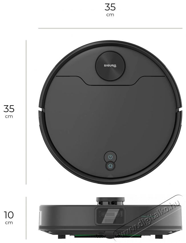 Siguro RV-R800B TURBOVac Navigator Pro AI H&aacute;ztart&aacute;s / Otthon / K&uuml;lt&eacute;r - Porsz&iacute;v&oacute; / takar&iacute;t&oacute;g&eacute;p - K&eacute;zi / &aacute;ll&oacute; porsz&iacute;v&oacute; - 503646